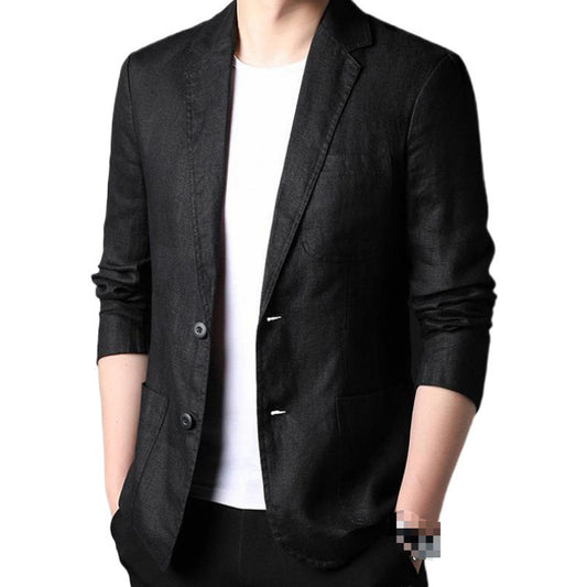 Linen Leisure Suit Men's Spring And Summer Thin