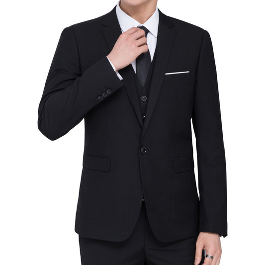 Men's Korean-style College Students Work Business Coat
