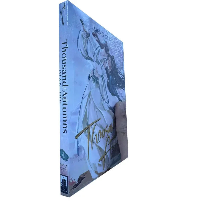 1 Book Qian Qiu English Comic Novel Thousand Autumns Volume 4 English Version Of Ancient Chinese Romance Novels Manga Book