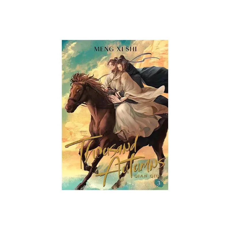 Volume 1-3 English Comic Novel Thousand Autumns - Qian Qiu - Meng Xi Shi Chinese BL Manhwa Chinese Ancient Romance Manga Book