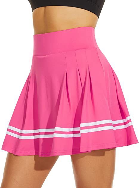 Women's Pleated With Pockets Exercise Skort