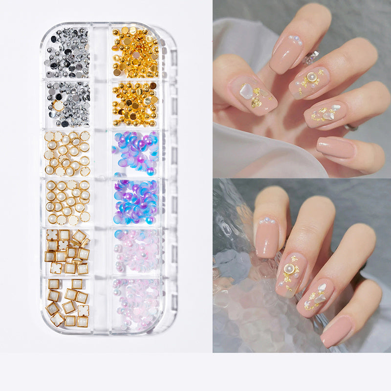 Luxury Manicure Decoration Kit: Pearl Butterfly