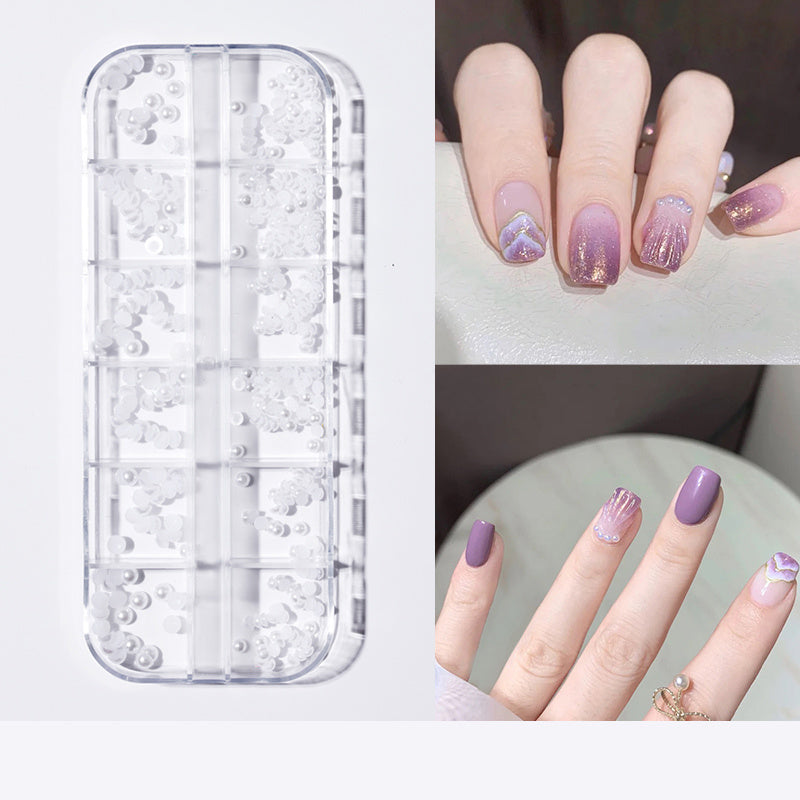 Luxury Manicure Decoration Kit: Pearl Butterfly