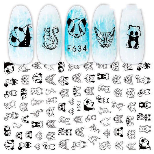 Rose & Heart 3D Adhesive Manicure Decals