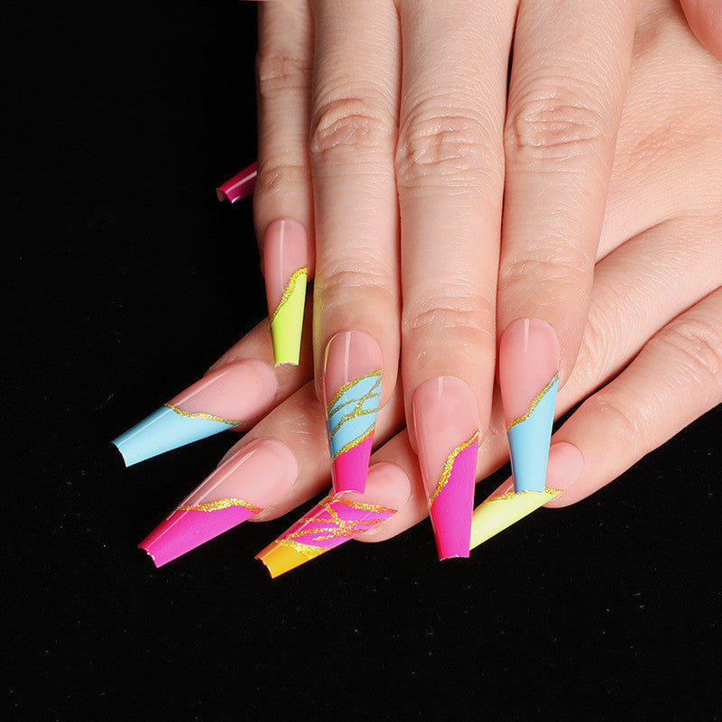 European & American Long Ballet Press-On Nails