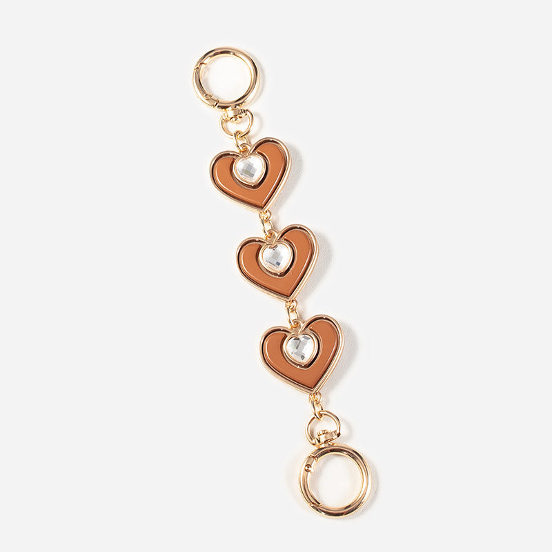 Metal Bag Strap Extension Chain for One-Shoulder Bag Conversion