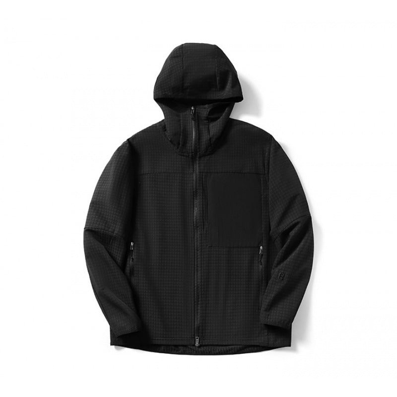 Men's Bag Hooded Sports Casual Jacket