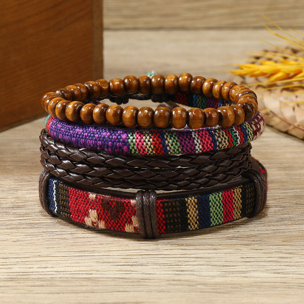 Women's Hippie Ethnic Style Multicolored Bracelet