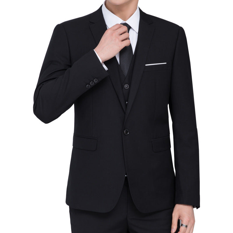 Men's Korean-style College Students Work Business Coat