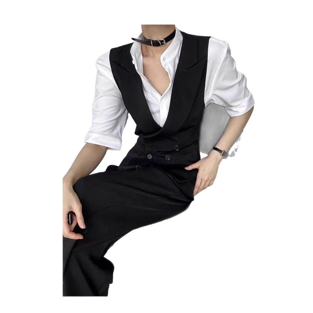 Leisure Business British Style High-grade Slim Vest