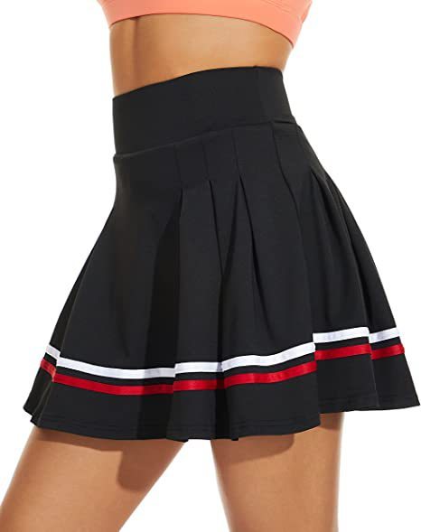 Women's Pleated With Pockets Exercise Skort