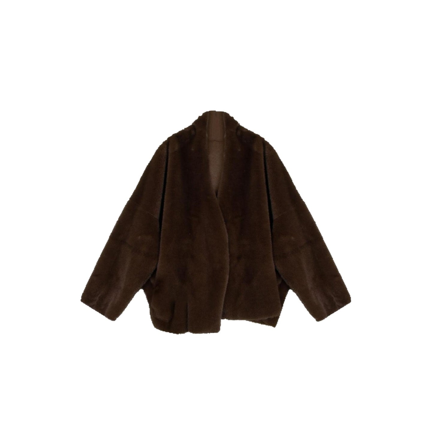 Short Leather Fur Coat Mink