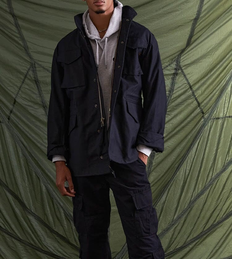 Mid-length Wear-resistant Warm Shell Jacket