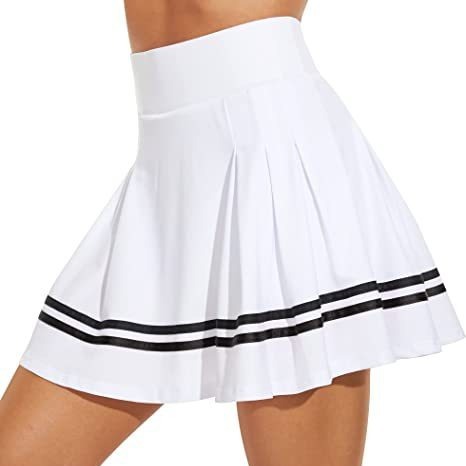 Women's Pleated With Pockets Exercise Skort