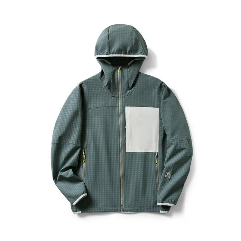 Men's Bag Hooded Sports Casual Jacket