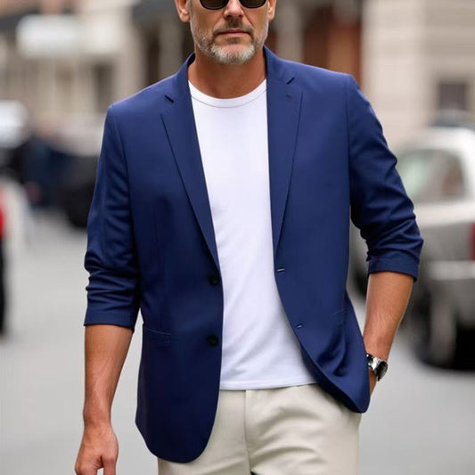 Men's Fashion Thin Casual Suit Jacket