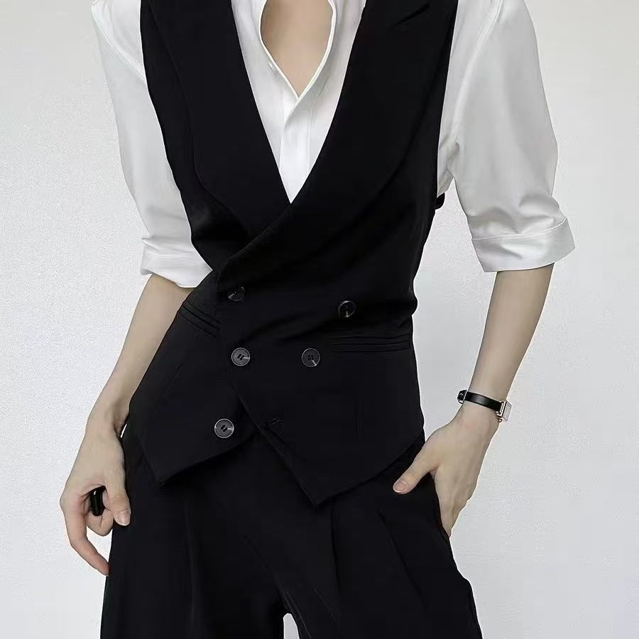 Leisure Business British Style High-grade Slim Vest