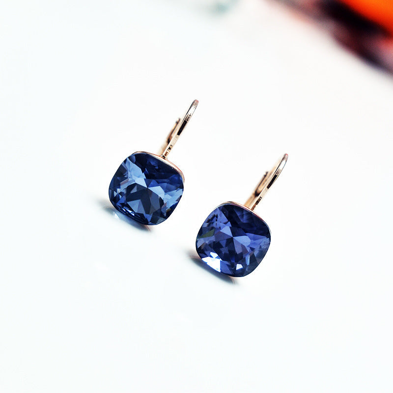 Women's Fashionable Austrian Crystal Earrings