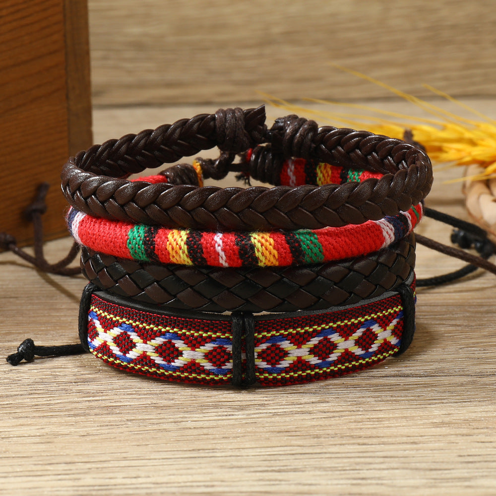 Women's Hippie Ethnic Style Multicolored Bracelet