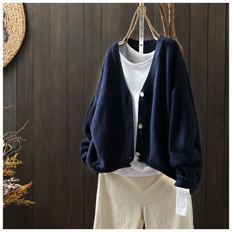 Women's Solid Color Cardigan