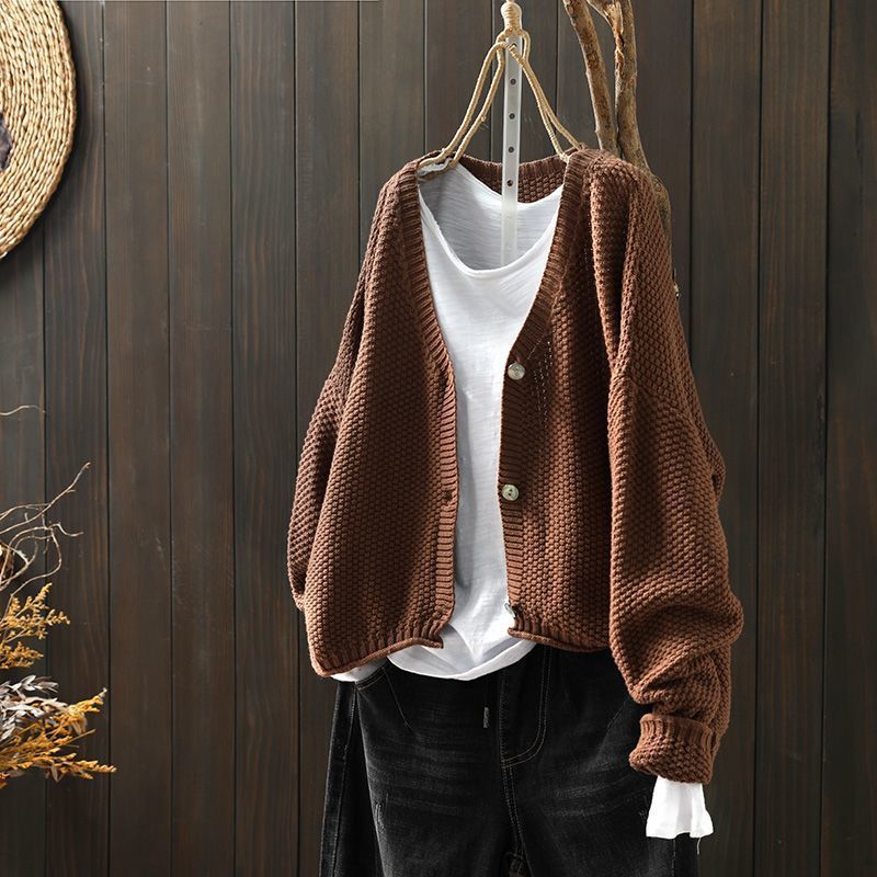 Women's Solid Color Cardigan