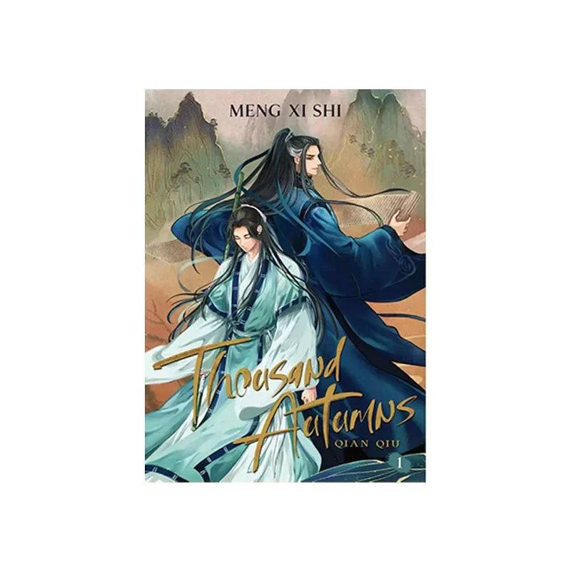 Volume 1-3 English Comic Novel Thousand Autumns - Qian Qiu - Meng Xi Shi Chinese BL Manhwa Chinese Ancient Romance Manga Book
