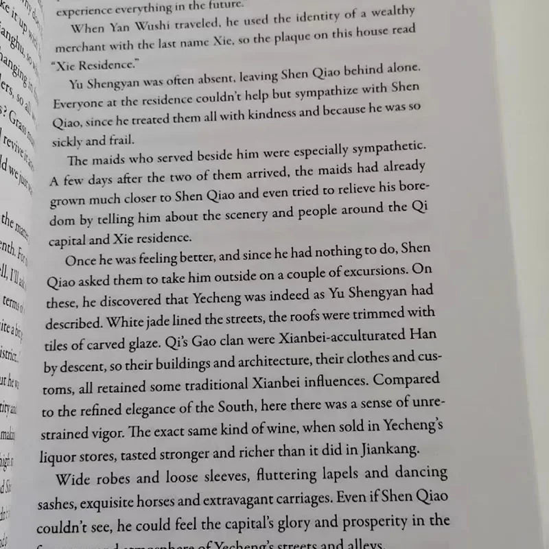 Volume 1-3 English Comic Novel Thousand Autumns - Qian Qiu - Meng Xi Shi Chinese BL Manhwa Chinese Ancient Romance Manga Book