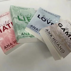 1 Book Twisted Series By Ana Huang Books Love /Games / Hate /Lies Paperback English Novel Book