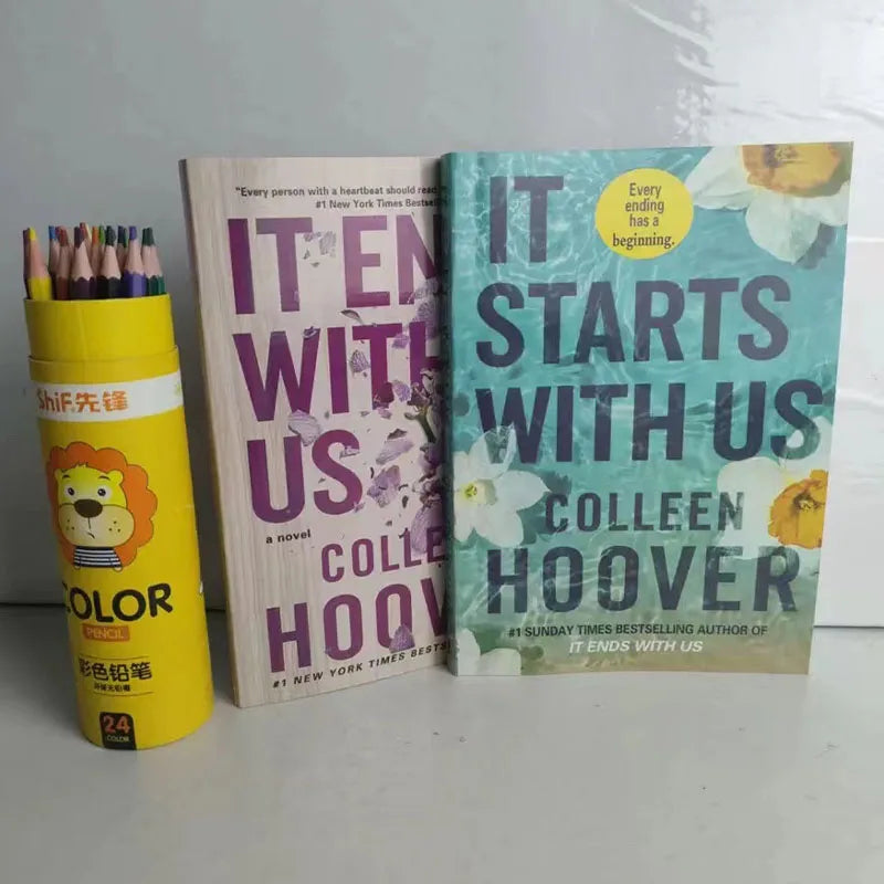 It Starts with Us By Colleen Hoover/It Ends with Us Novels Book In English #1 Sunday Times Bestselling Paperback