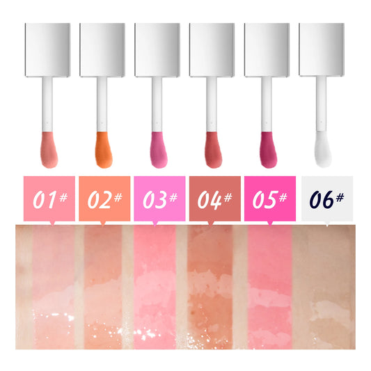 Moisturizing Lip Oil Plumping Lip Gloss Makeup Sexy Plump Lip Glow Oil Tinted Lip Plumper