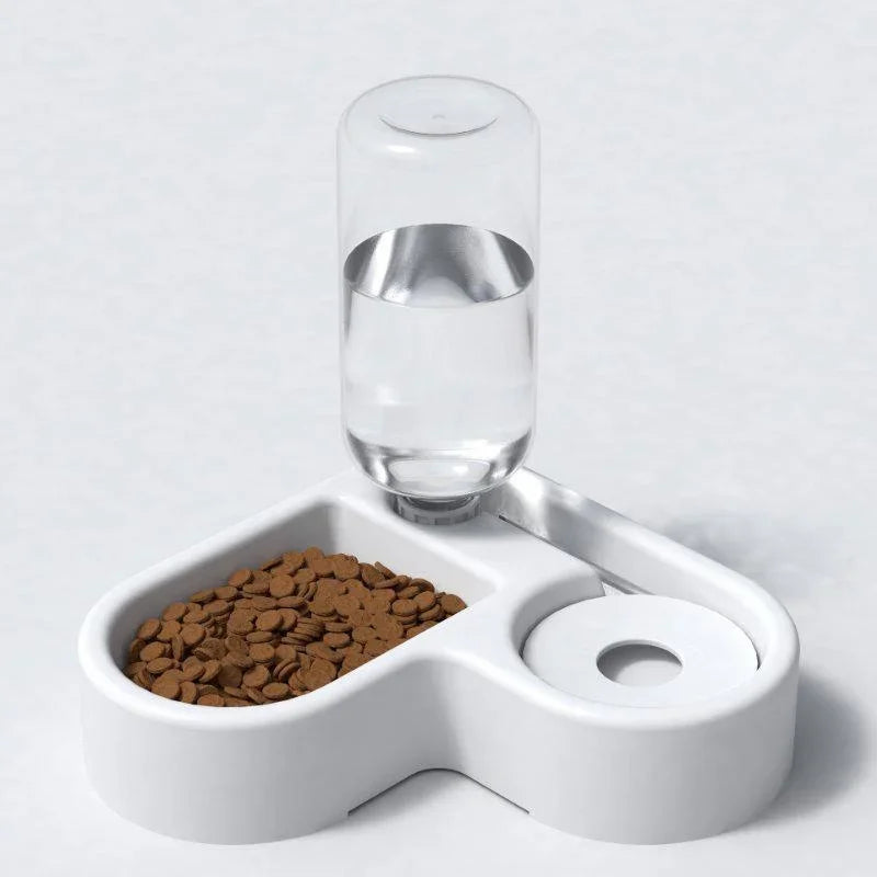 Dog Bowl Pet Automatic Feeder Dog Cat Drinking Bowl Feeding Dispenser Pet Supplies