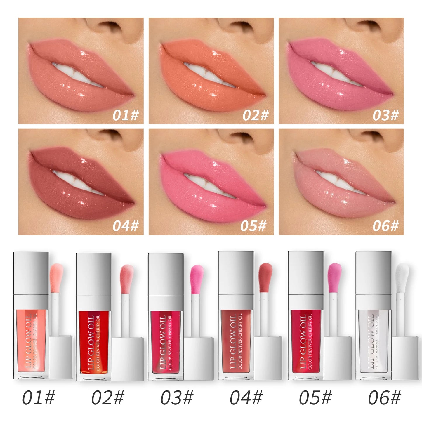 Moisturizing Lip Oil Plumping Lip Gloss Makeup Sexy Plump Lip Glow Oil Tinted Lip Plumper