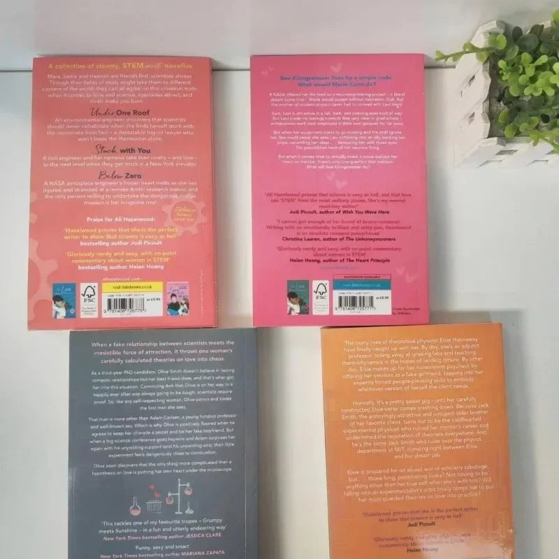 1 Book By Ali Hazelwood The Love Hypothesis/Love on The Brain/Loathe to Love You /Love, Theoretically Novel English Book