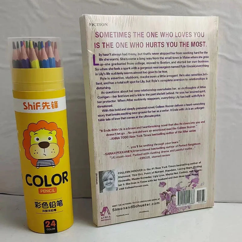 It Starts with Us By Colleen Hoover/It Ends with Us Novels Book In English #1 Sunday Times Bestselling Paperback