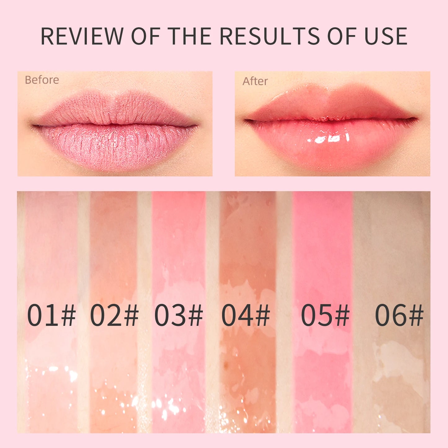 Moisturizing Lip Oil Plumping Lip Gloss Makeup Sexy Plump Lip Glow Oil Tinted Lip Plumper