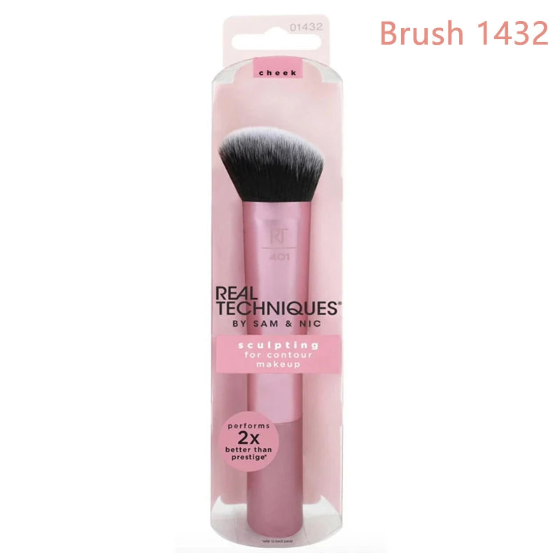 Real Techniques Professional Makeup Brushes Set Foundation Powder Contour Blush 1786 Concealer Eyeshadow Blending Cosmetic INS