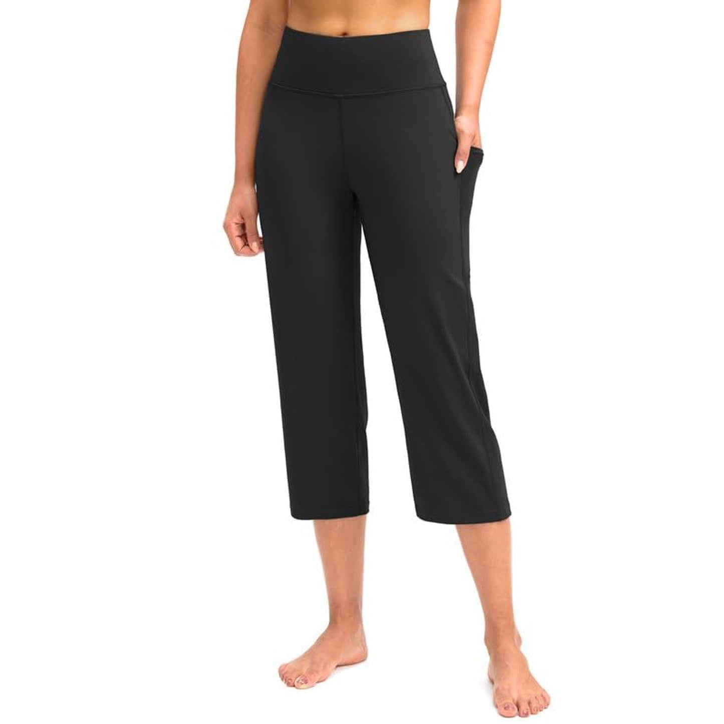 Women's Sports High Waist Yoga Pants with Built-in Pocket