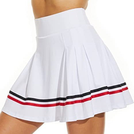 Women's Pleated With Pockets Exercise Skort