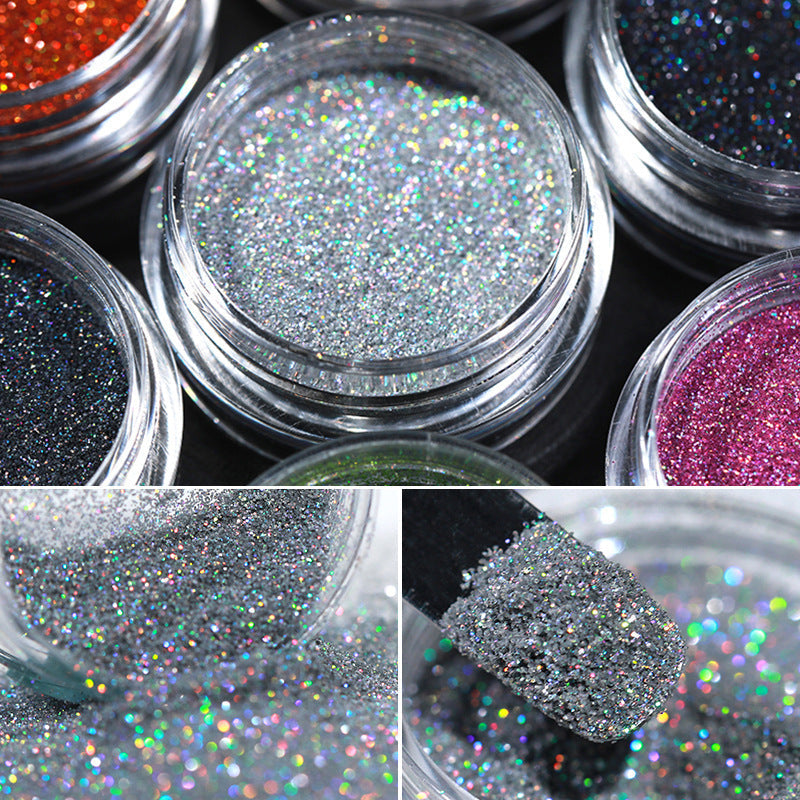 Aurora Effect Magic Nail Powder Glitter