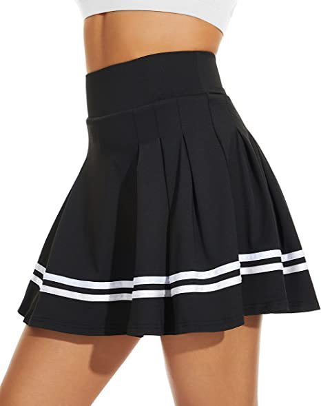 Women's Pleated With Pockets Exercise Skort
