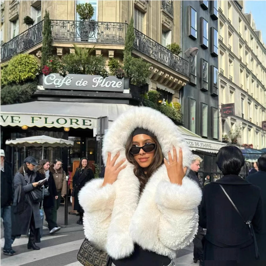 Faux Fur Coat Environmental Protection Women