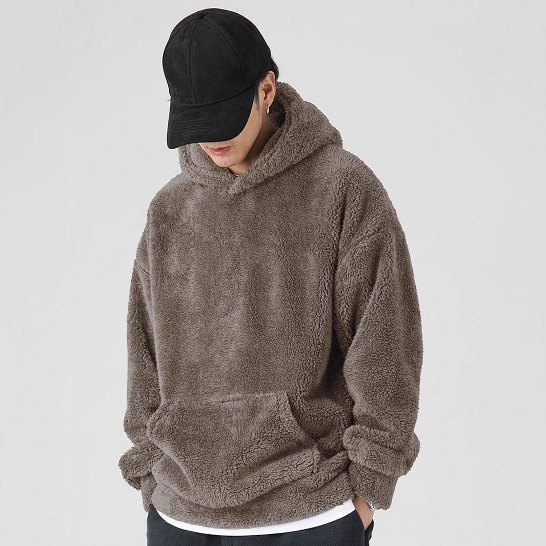 Men's Loose Fit Hooded Sweater | Autumn/Winter Fashion Brand Pullover
